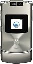 Motorola RAZR V3xx J Phone, Platinum (AT&T)